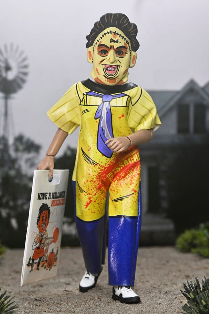 The Texas Chainsaw Massacre Ben Cooper Action Figure Costume Series 9 Leatherface 15 cm