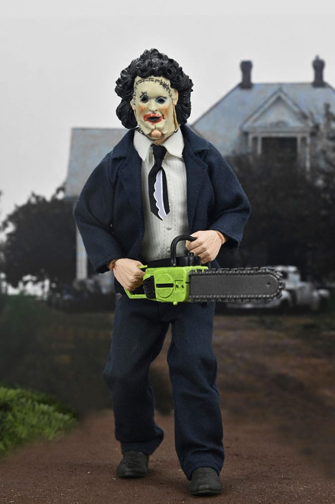 Texas Chainsaw Massacre Clothed Action Figure Leatherface (Pretty Woman Mask) 50th Anniversary 20 cm