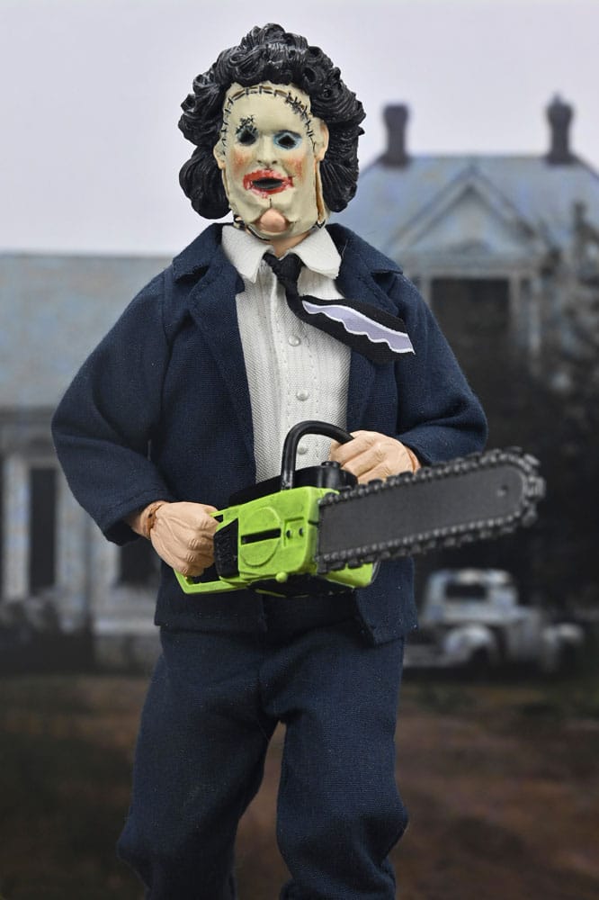 Texas Chainsaw Massacre Clothed Action Figure Leatherface (Pretty Woman Mask) 50th Anniversary 20 cm