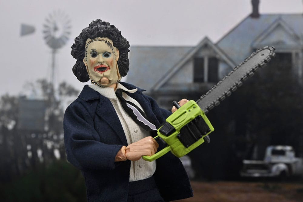 Texas Chainsaw Massacre Clothed Action Figure Leatherface (Pretty Woman Mask) 50th Anniversary 20 cm