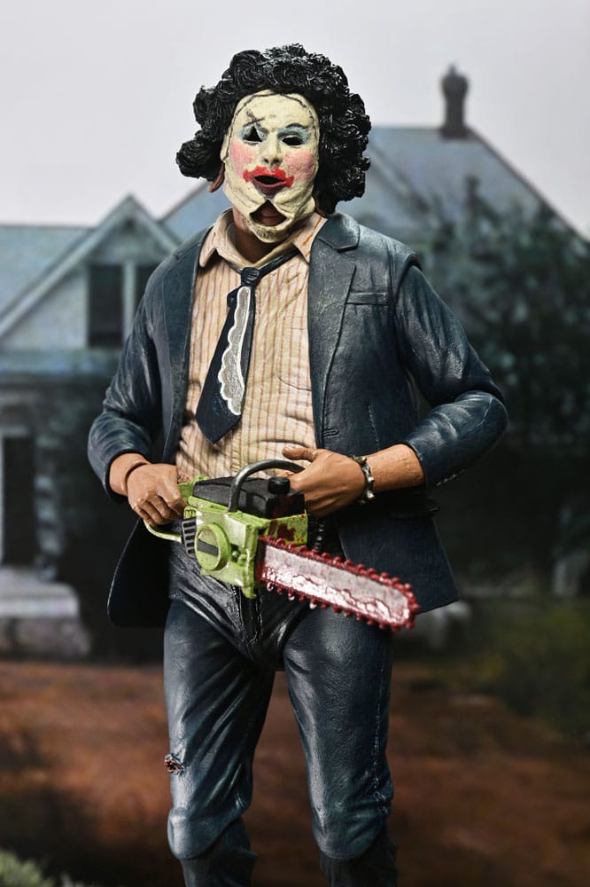 Texas Chainsaw Massacre Action Figure Ultimate Pretty Woman Leatherface 50th Anniversary 18 cm