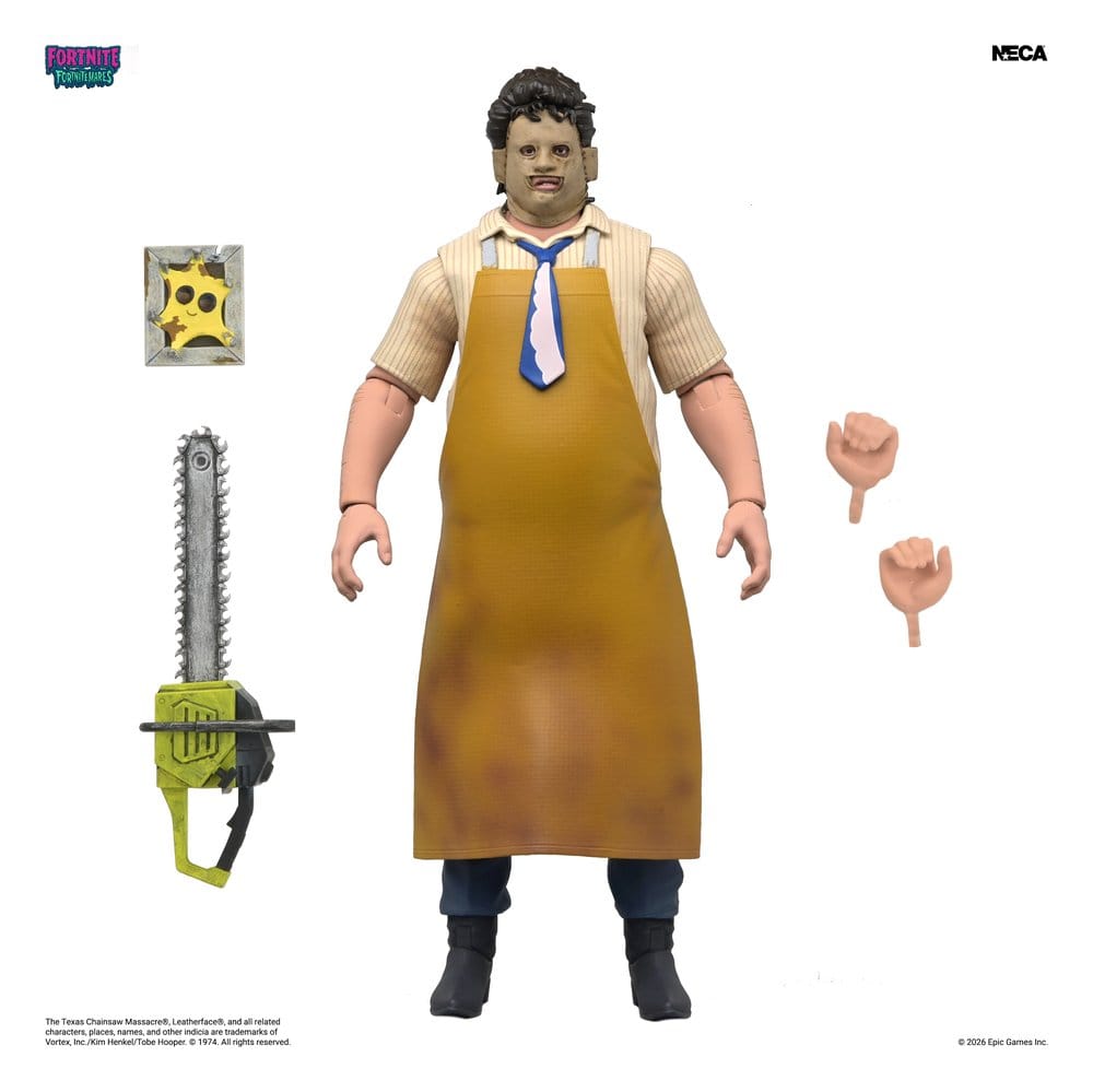 Fortnite/Texas Chainsaw Massacre Fortnitemares Action Figure Leatherface 18 cm