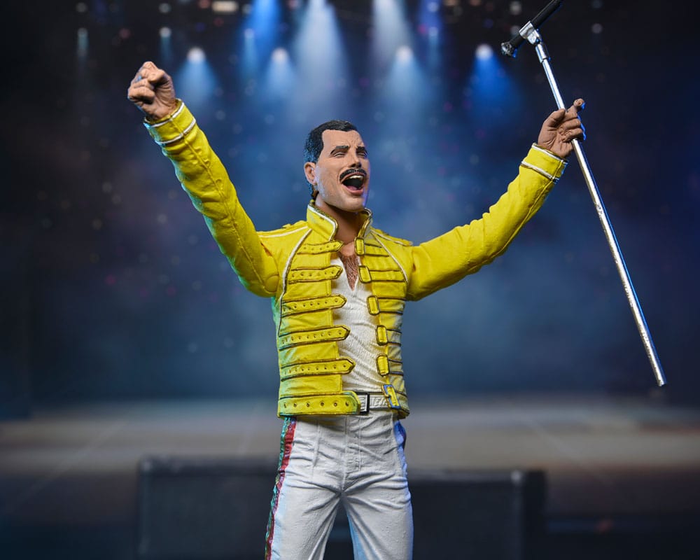 Freddie Mercury Action Figure Freddie Mercury (Yellow Jacket) 18 cm