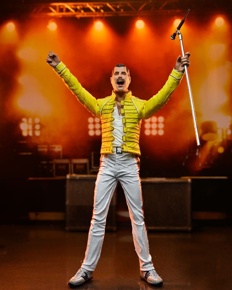 Freddie Mercury Action Figure Freddie Mercury (Yellow Jacket) 18 cm