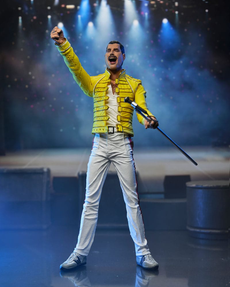 Freddie Mercury Action Figure Freddie Mercury (Yellow Jacket) 18 cm