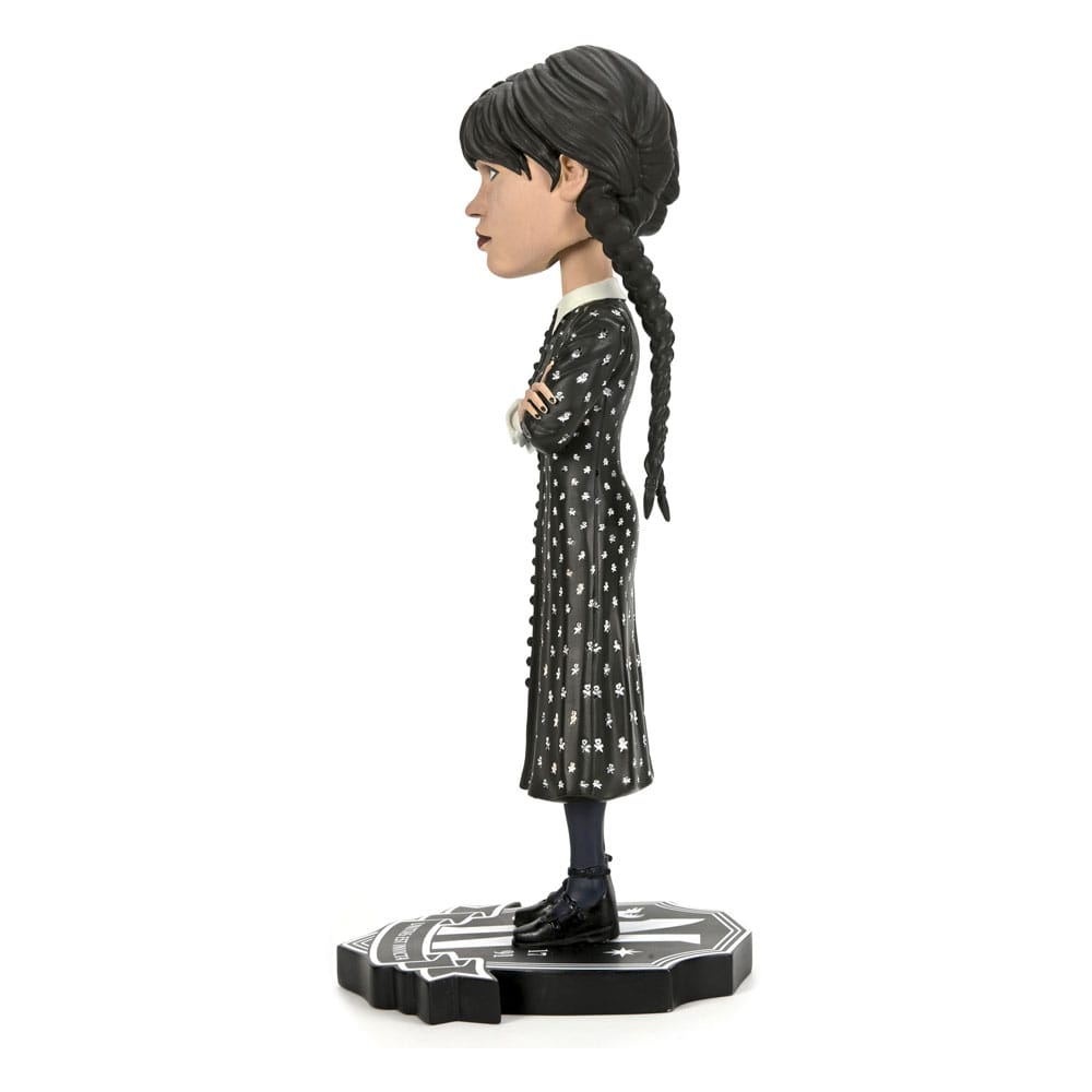 Wednesday Head Knocker Bobble-Head Wednesday Addams 21 cm