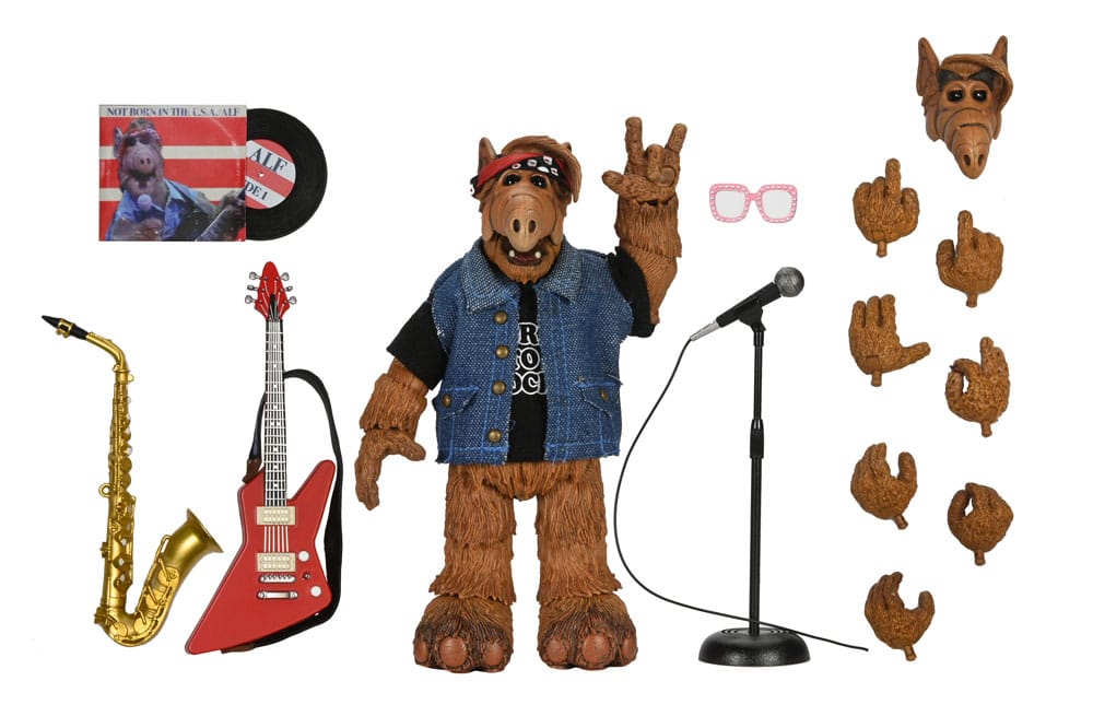 Alf Action Figure Ultimate Born to Rock Alf 15 cm