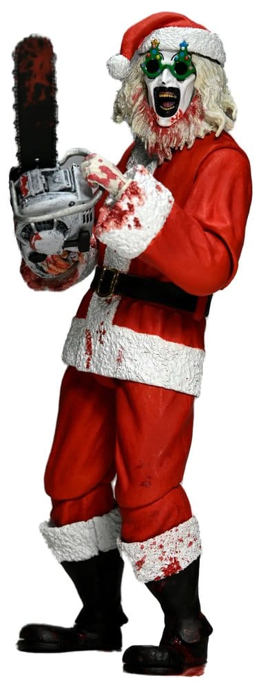 Terrifier 3 Action Figure Ultimate Santa Suit Art the Clown (Bloody Version) 18 cm