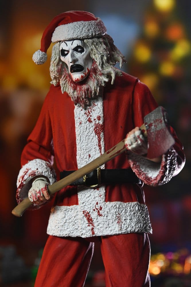 Terrifier 3 Action Figure Ultimate Santa Suit Art the Clown (Bloody Version) 18 cm