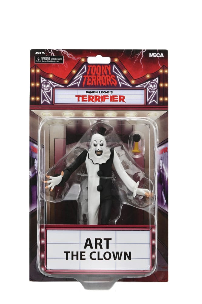 Terrifier Toony Terrors Action Figure Art the Clown 15 cm