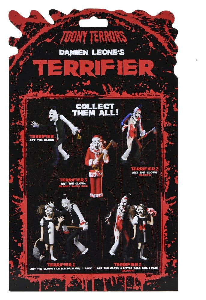 Terrifier 3 Toony Terrors Action Figure Santa Suit Art the Clown (Bloody Version) 15 cm