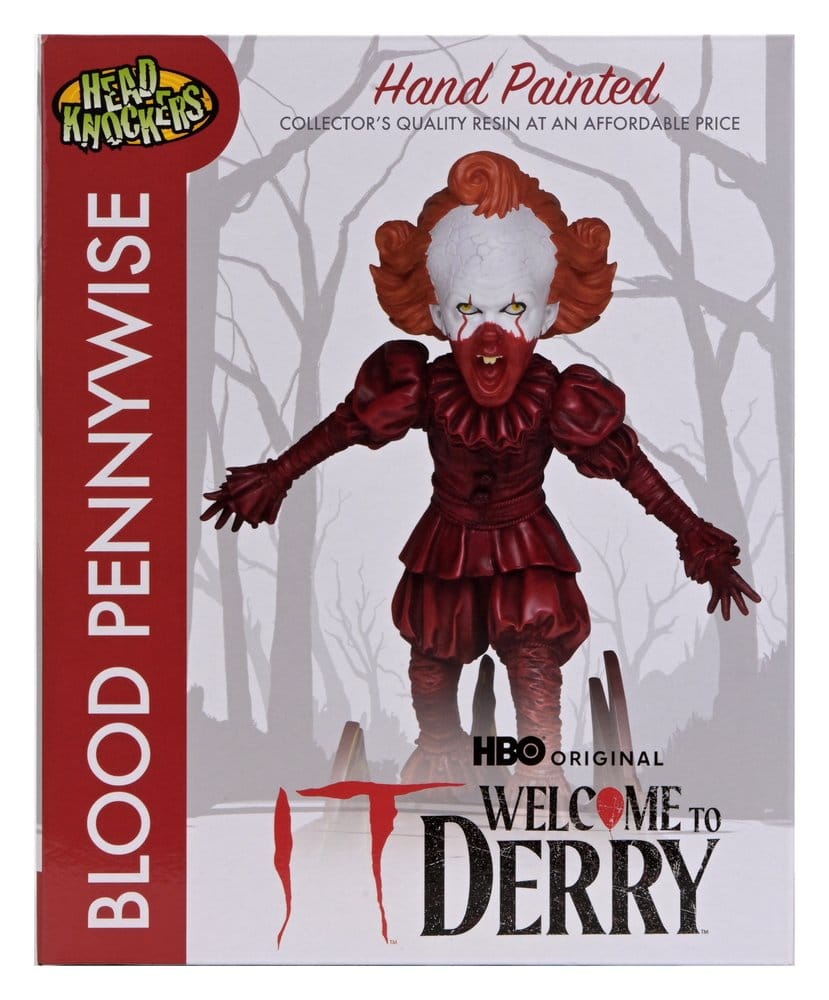 It: Welcome To Derry Head Knocker Blood Pennywise 19 cm
