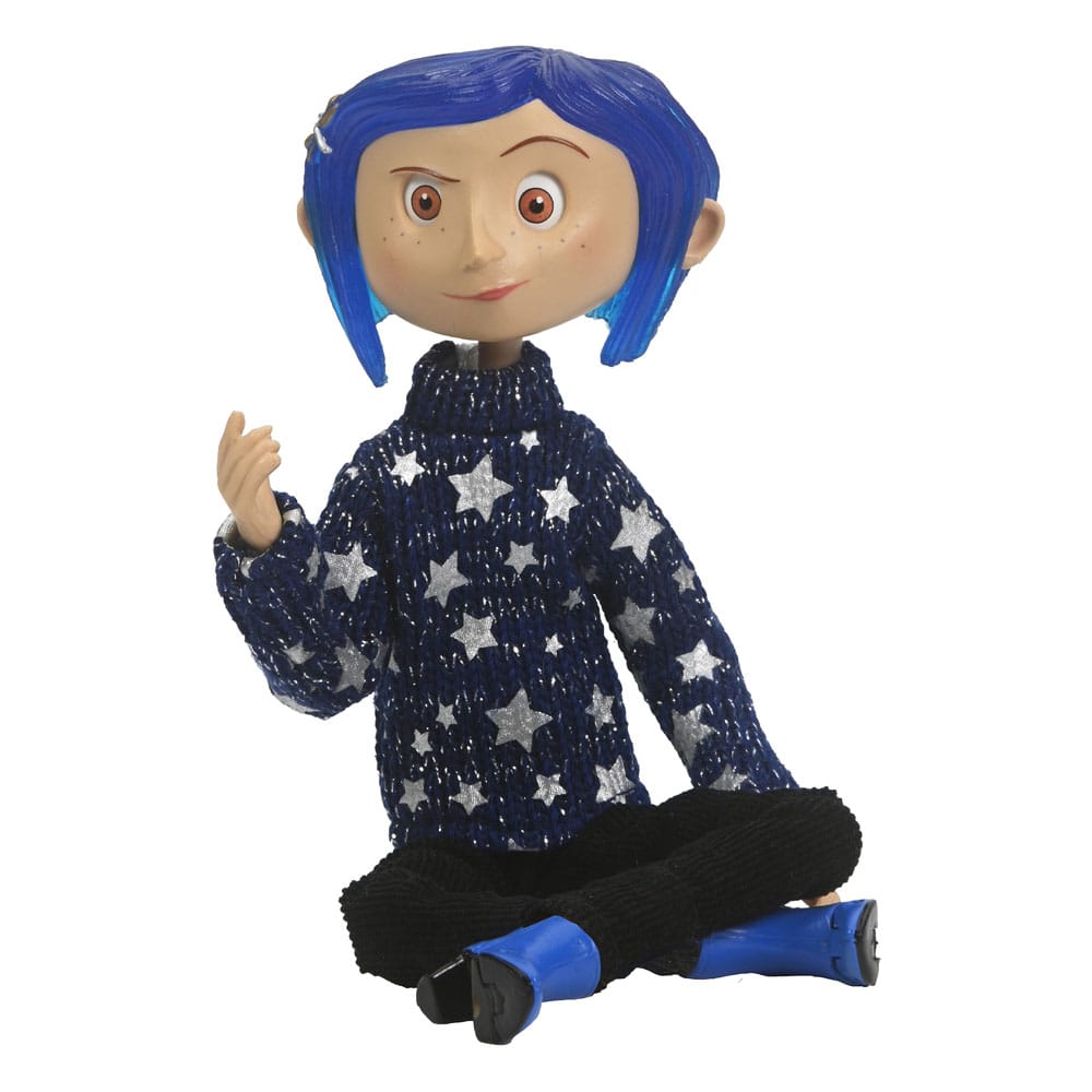 Coraline Articulated Figure Coraline in Star Sweater 18 cm