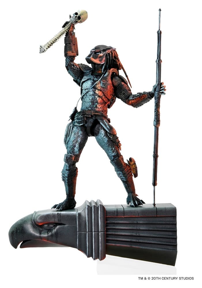 Predator 2 Action Figure City Hunter Poster Series 18 cm