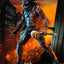 Predator 2 Action Figure City Hunter Poster Series 18 cm
