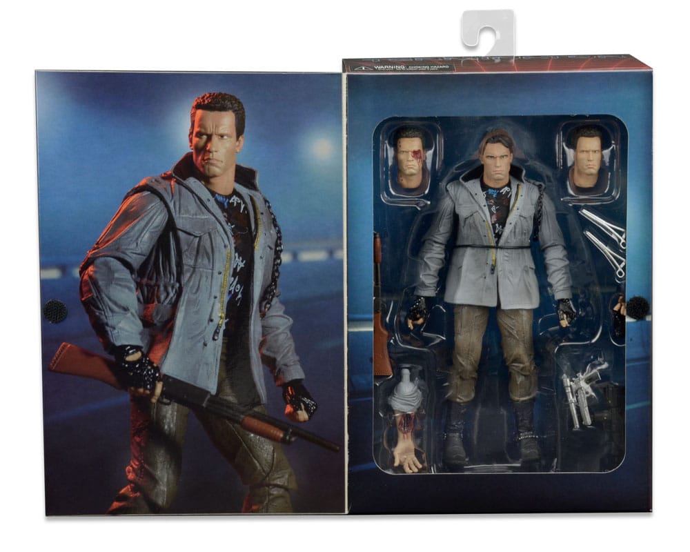 Terminator Action Figure Ultimate T-800 (Tech Noir) 18 cm