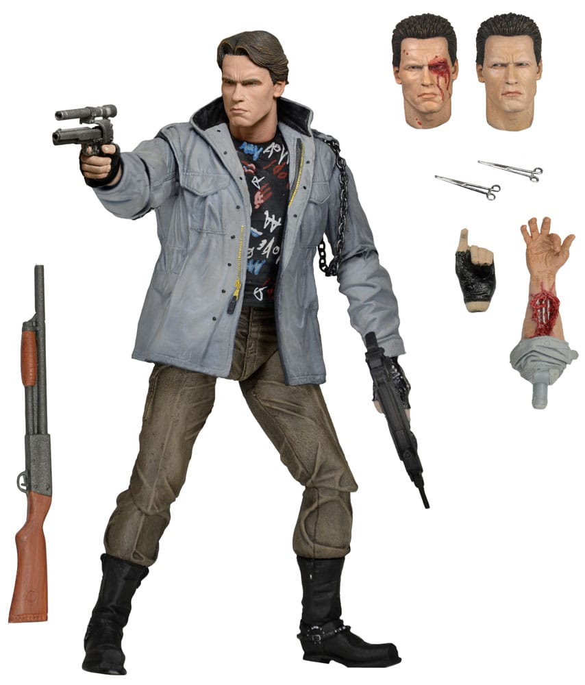 Terminator Action Figure Ultimate T-800 (Tech Noir) 18 cm