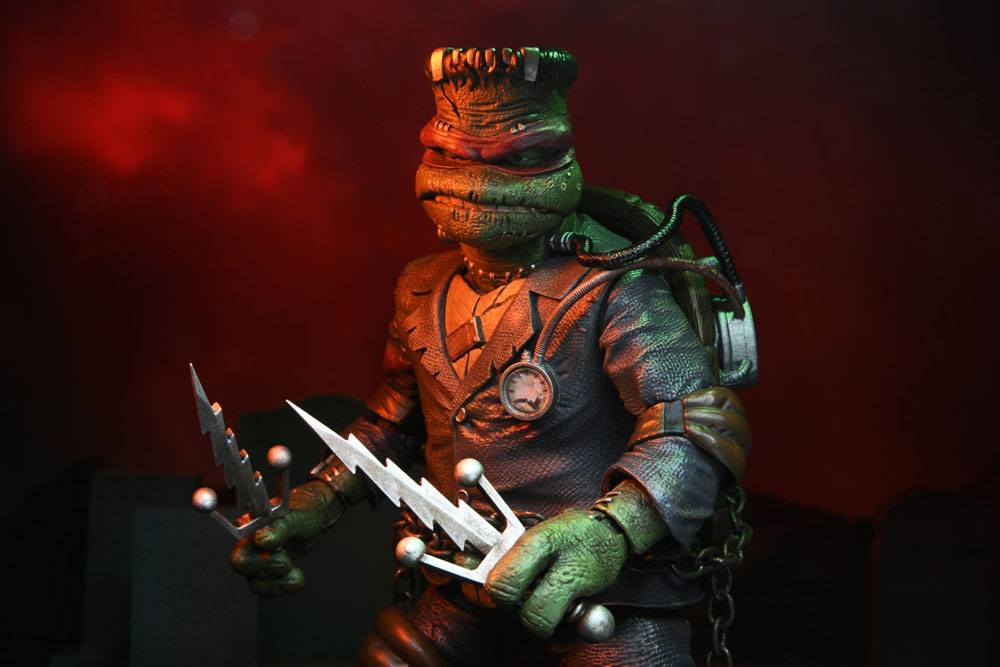 Universal Monsters x TMNT Action Figure Ultimate Raphael as Frankenstein's Monster 18 cm