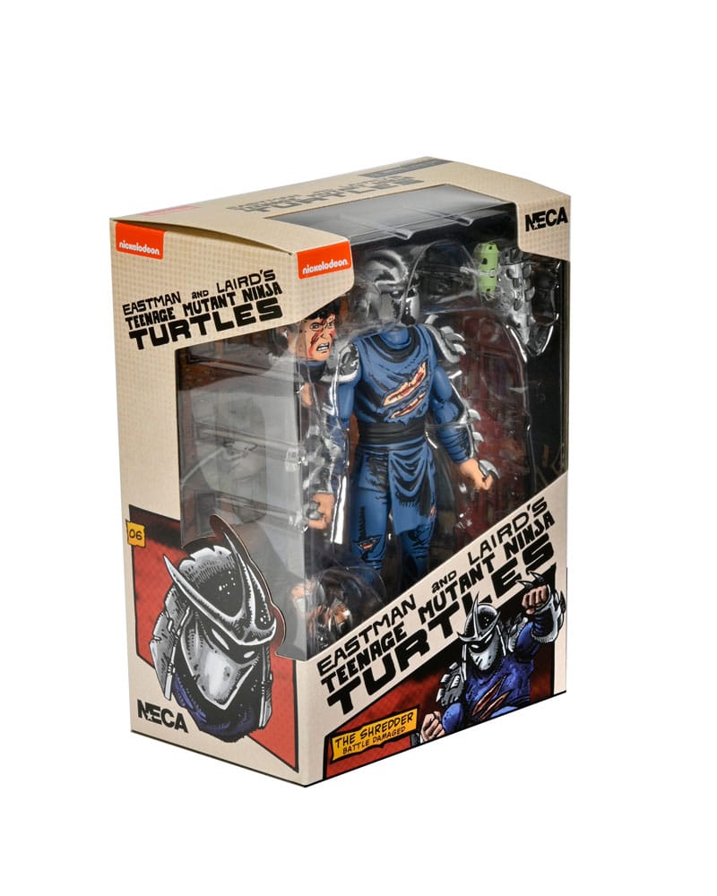 Teenage Mutant Ninja Turtles (Mirage Comics) Action Figure Battle Damaged Shredder 18 cm