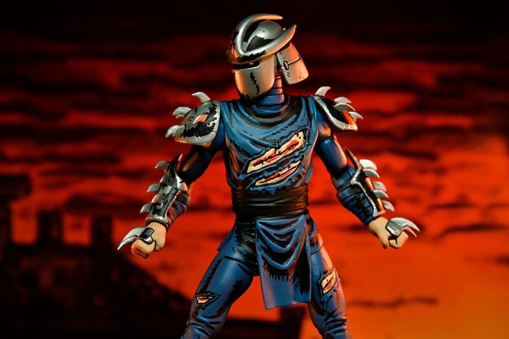 Teenage Mutant Ninja Turtles (Mirage Comics) Action Figure Battle Damaged Shredder 18 cm