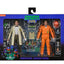 TMNT II: The Secret of the Ooze Action Figure 2-Pack Lab Coat Professor Perry and Hazmat Suit Professor Perry 18 cm