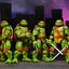 Teenage Mutant Ninja Turtles (Mirage Comics) 4-Pack Action Figures Leonardo, Raphael, Michelangelo, Donatello 18 cm