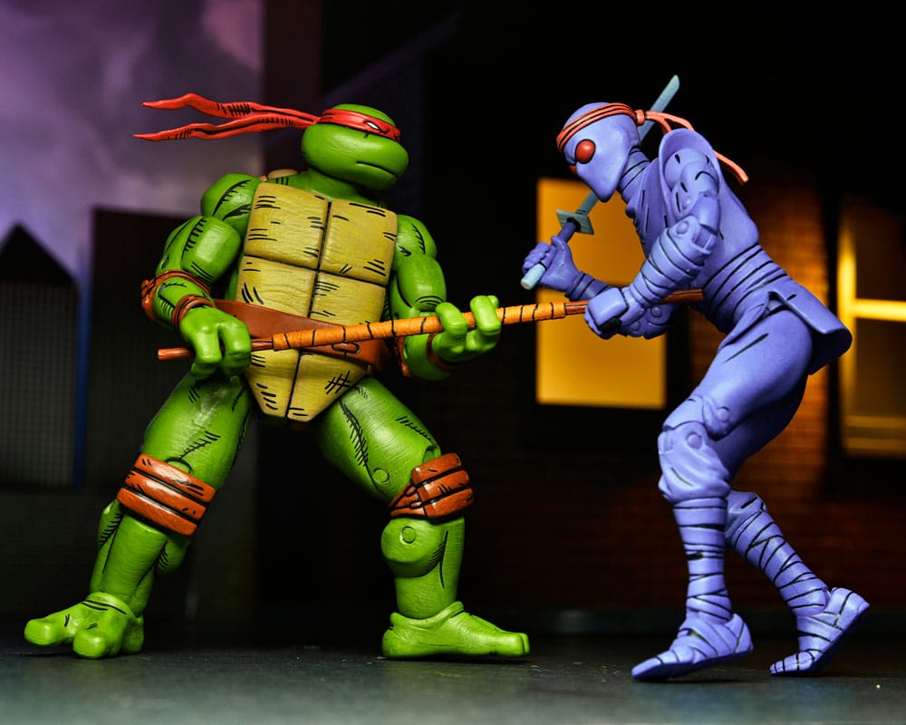 Teenage Mutant Ninja Turtles (Mirage Comics) 4-Pack Action Figures Leonardo, Raphael, Michelangelo, Donatello 18 cm