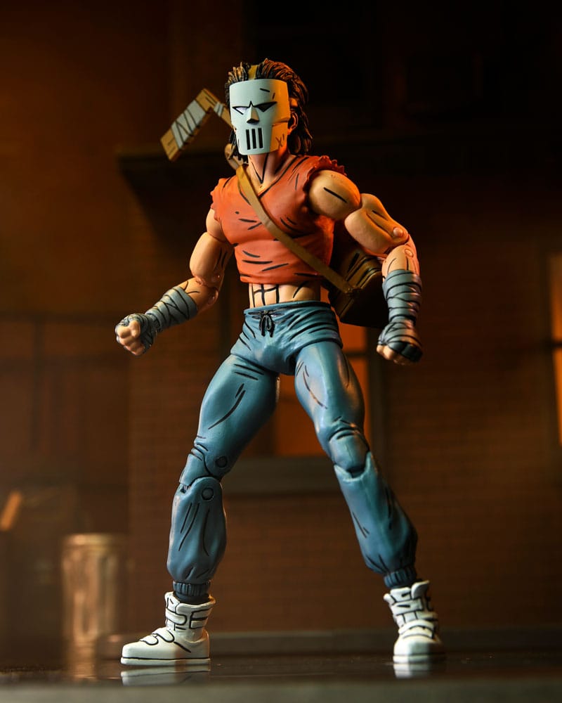 Teenage Mutant Ninja Turtles (Mirage Comics) Action Figure Casey Jones in Red shirt 18 cm