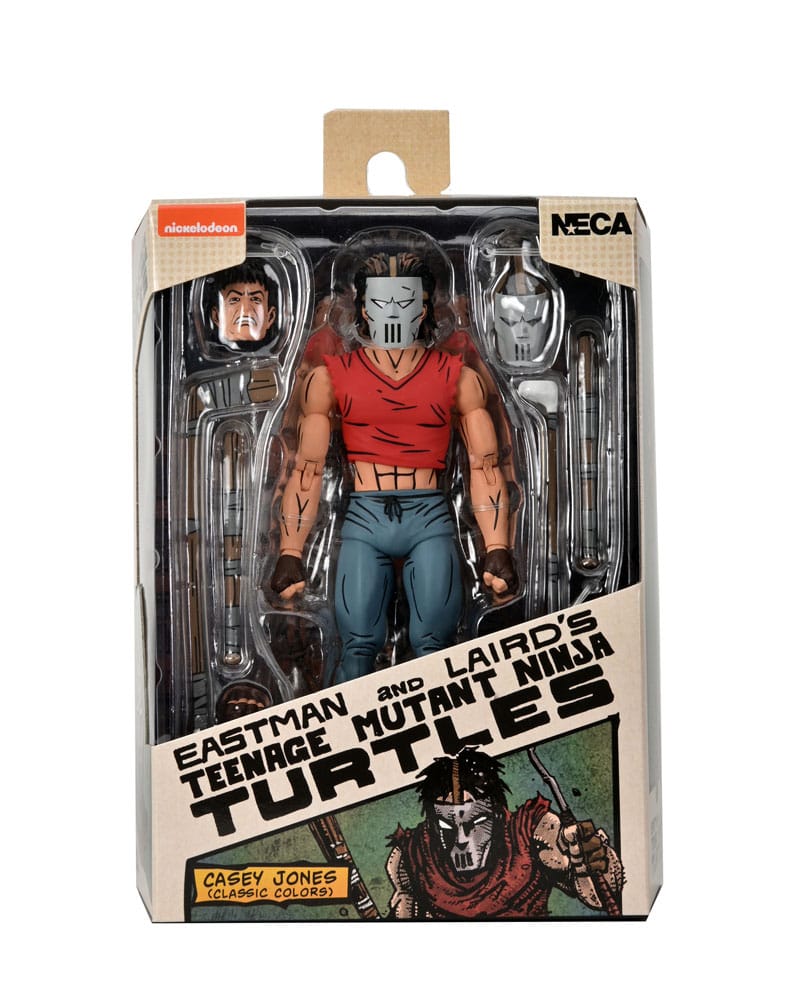 Teenage Mutant Ninja Turtles (Mirage Comics) Action Figure Casey Jones in Red shirt 18 cm