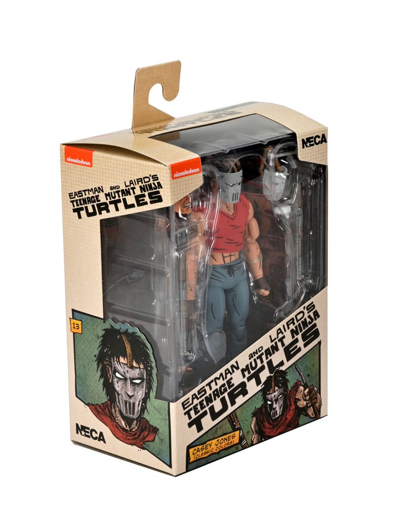 Teenage Mutant Ninja Turtles (Mirage Comics) Action Figure Casey Jones in Red shirt 18 cm