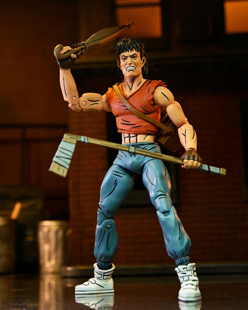 Teenage Mutant Ninja Turtles (Mirage Comics) Action Figure Casey Jones in Red shirt 18 cm