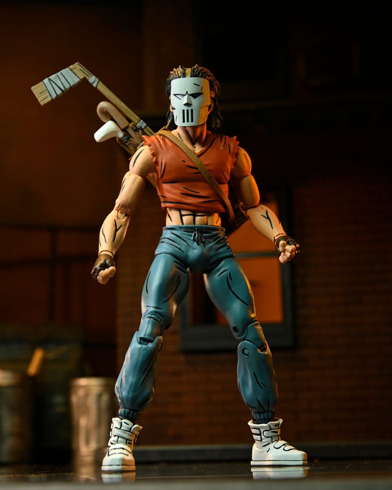 Teenage Mutant Ninja Turtles (Mirage Comics) Action Figure Casey Jones in Red shirt 18 cm