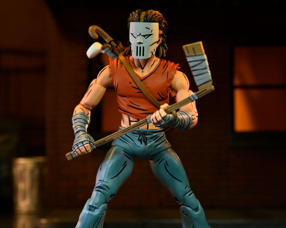 Teenage Mutant Ninja Turtles (Mirage Comics) Action Figure Casey Jones in Red shirt 18 cm