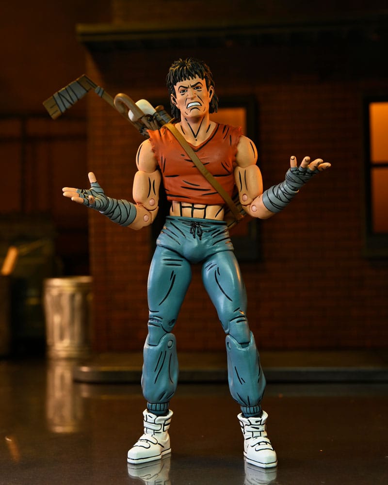 Teenage Mutant Ninja Turtles (Mirage Comics) Action Figure Casey Jones in Red shirt 18 cm