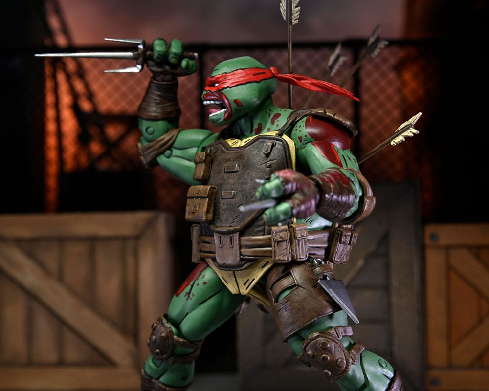 Teenage Mutant Ninja Turtles The Last Ronin Action Figure Ultimate First to Fall Raphael 18 cm