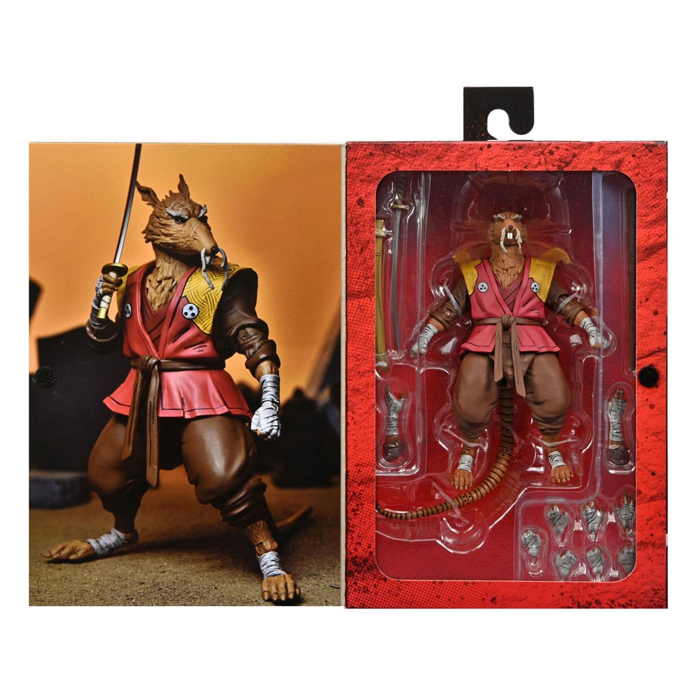 Teenage Mutant Ninja Turtles The Last Ronin Action Figure Ultimate Splinter 18 cm