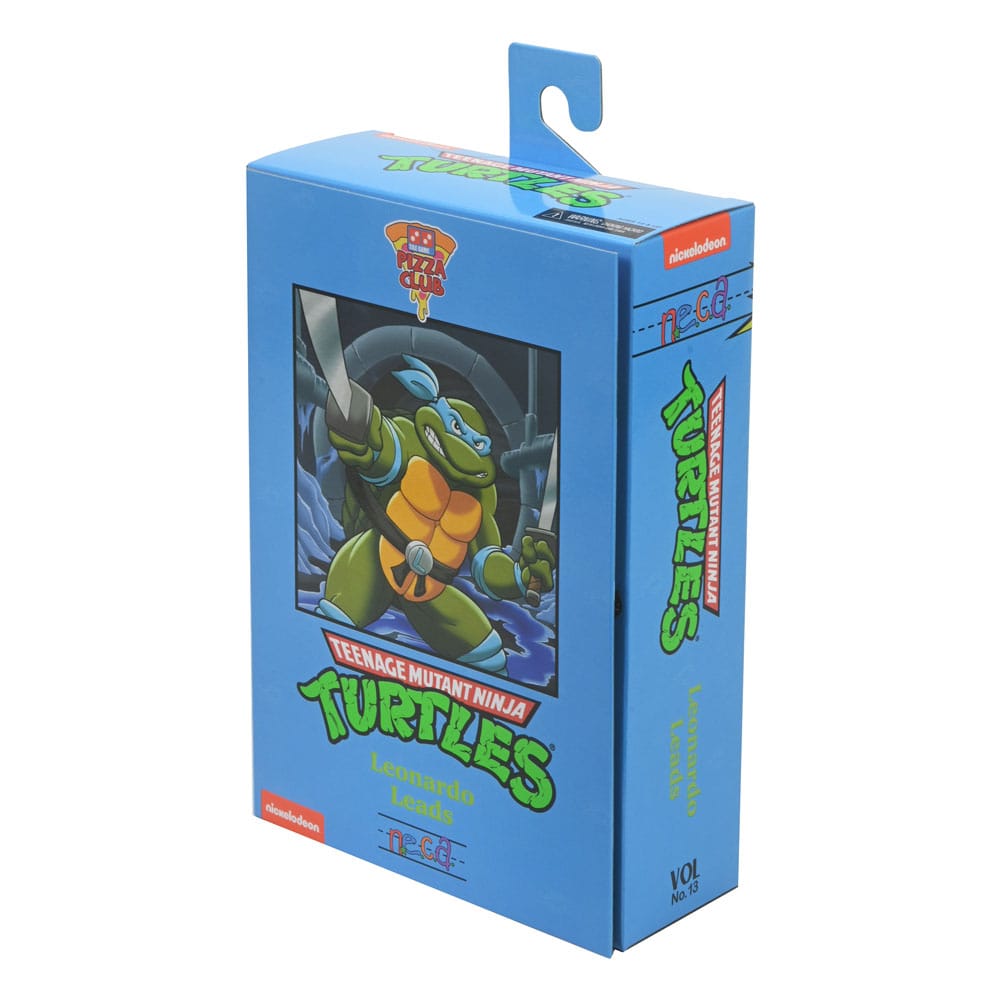 Teenage Mutant Ninja Turtles (Cartoon) Action Figure Ultimate Leonardo VHS 18 cm