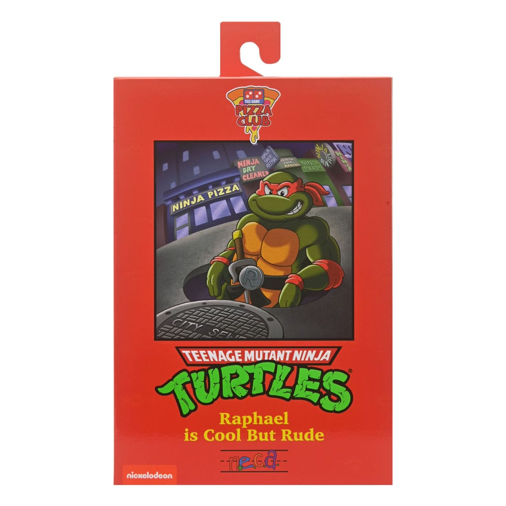 Teenage Mutant Ninja Turtles (Cartoon) Action Figure Ultimate Raphael VHS 18 cm