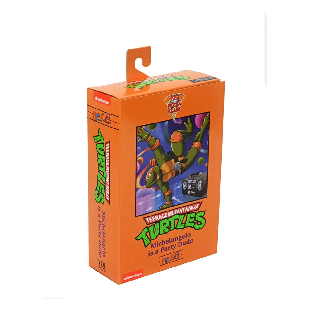 Teenage Mutant Ninja Turtles (Cartoon) Action Figure Ultimate Michelangelo VHS 18 cm