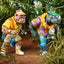 Teenage Mutant Ninja Turtles (Cartoon 1980) Action Figure 2 Pack Vacation Bebop and Rocksteady 18 cm