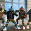 Teenage Mutant Ninja Turtles (Cartoon) Action Figures 4-Pack Punk Turtles 18 cm