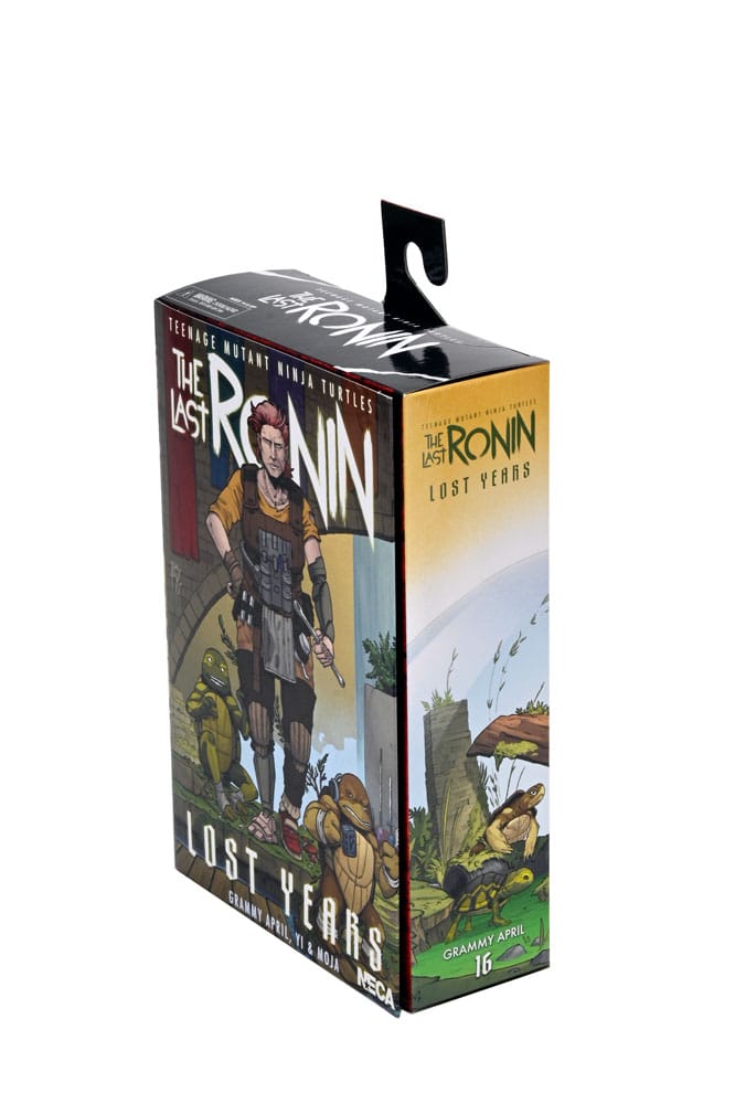 Teenage Mutant Ninja Turtles (The Last Ronin The Lost Years) Action Figure Grammy April with Baby Yi & Moja 18 cm