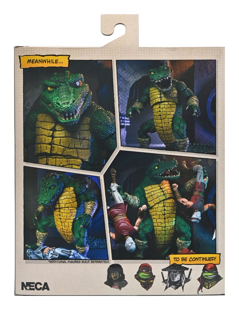 Teenage Mutant Ninja Turtles (Mirage Comics) Action Figure Leatherhead 21 cm - Damaged packaging