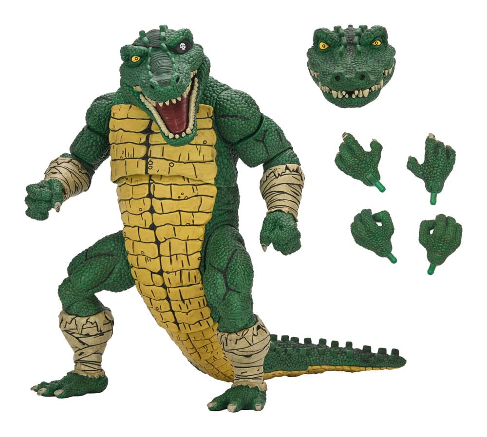 Teenage Mutant Ninja Turtles (Mirage Comics) Action Figure Leatherhead 21 cm - Damaged packaging