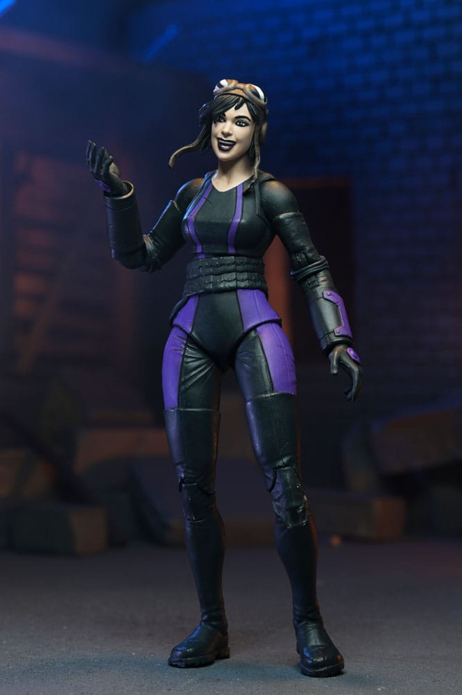 Teenage Mutant Ninja Turtles (The Last Ronin The Lost Years) Action Figure Casey Marie with Last Ronin Motorcycle 18 cm