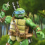 Teenage Mutant Ninja Turtles x Usagi Yojimbo Ultimate Action Figure Leonardo 18 cm