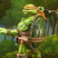 Teenage Mutant Ninja Turtles x Usagi Yojimbo Ultimate Action Figure Michelangelo 18 cm