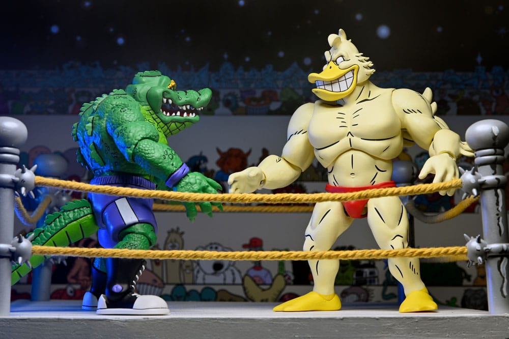 Teenage Mutant Ninja Turtles (Archie Comics) Action Figure Stump Wrestling Ace Duck 18 cm