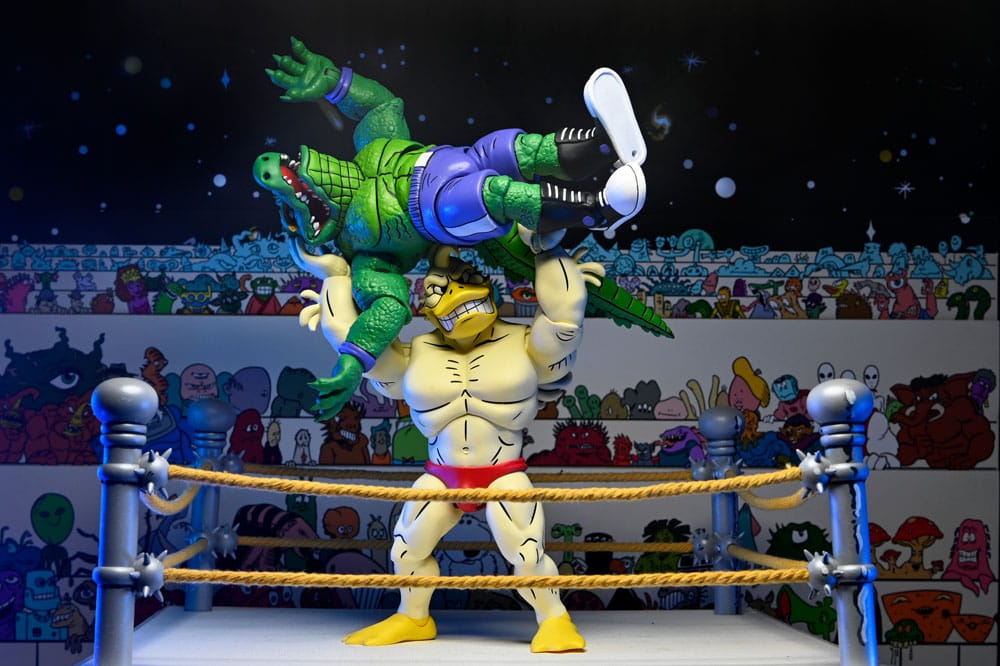Teenage Mutant Ninja Turtles (Archie Comics) Action Figure Stump Wrestling Ace Duck 18 cm