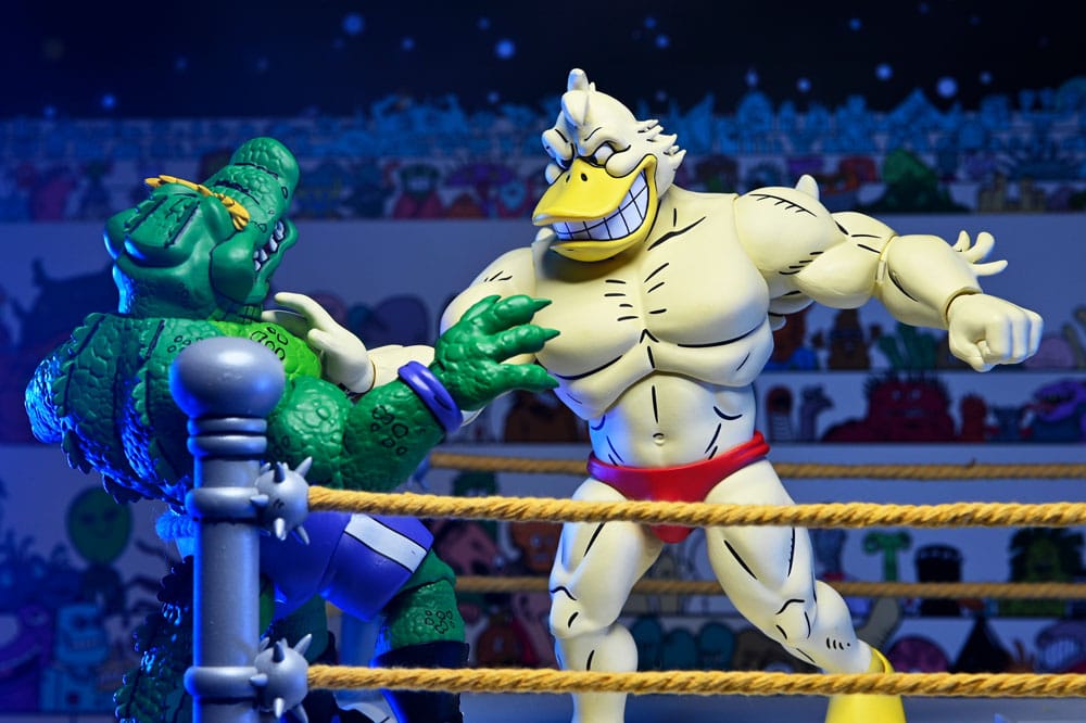 Teenage Mutant Ninja Turtles (Archie Comics) Action Figure Stump Wrestling Ace Duck 18 cm